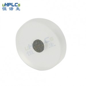 恒譜生超高壓PCTFE液相色譜耗材不銹鋼在線過濾器篩板，OD6.4*ID1.6*H1.6